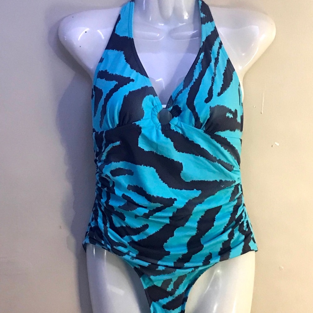 Calvin Klein small turquoise bathing suit